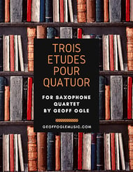 Trois Etudes pour Quartour P.O.D. cover Thumbnail